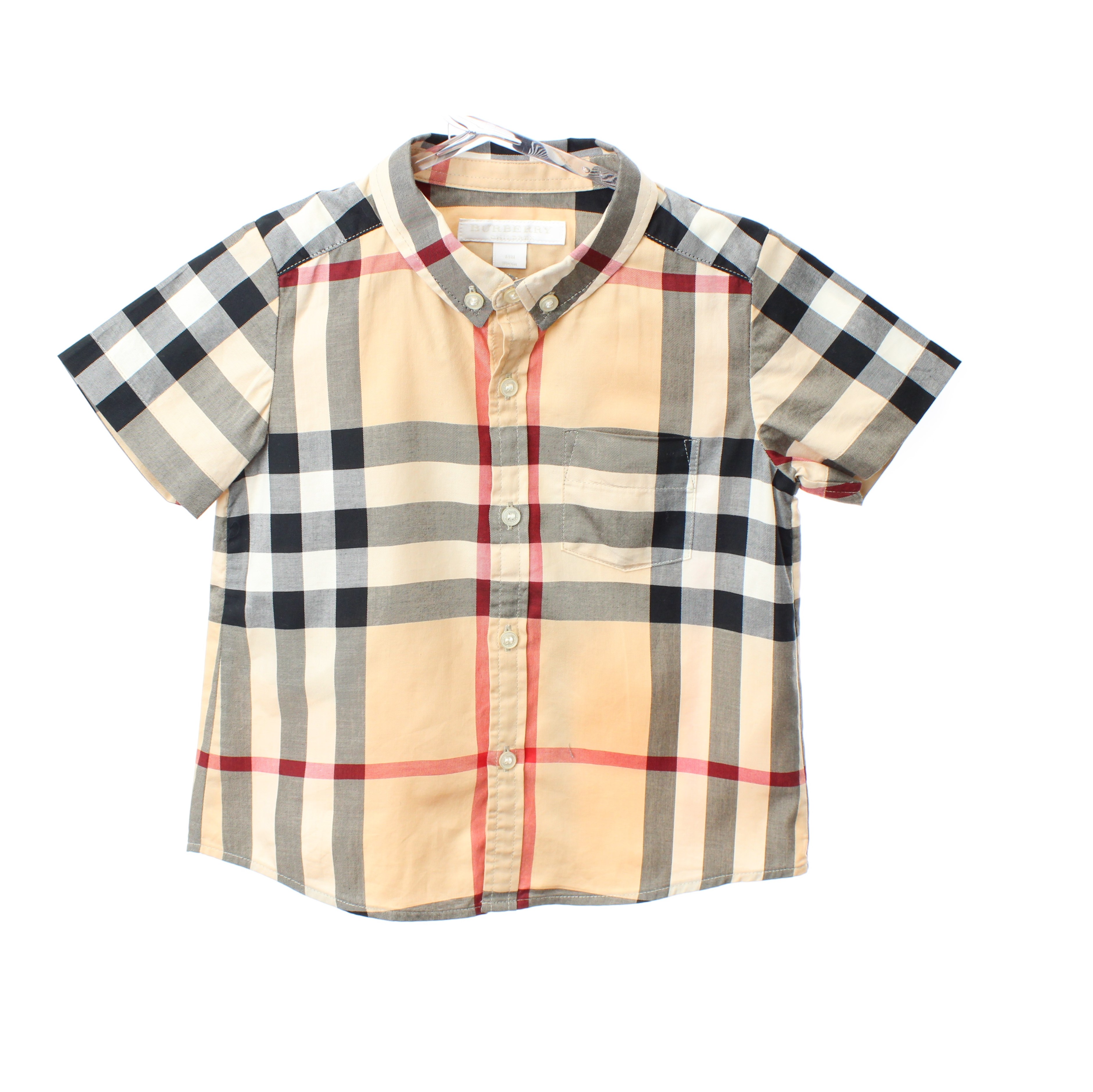 camisa infantil burberry