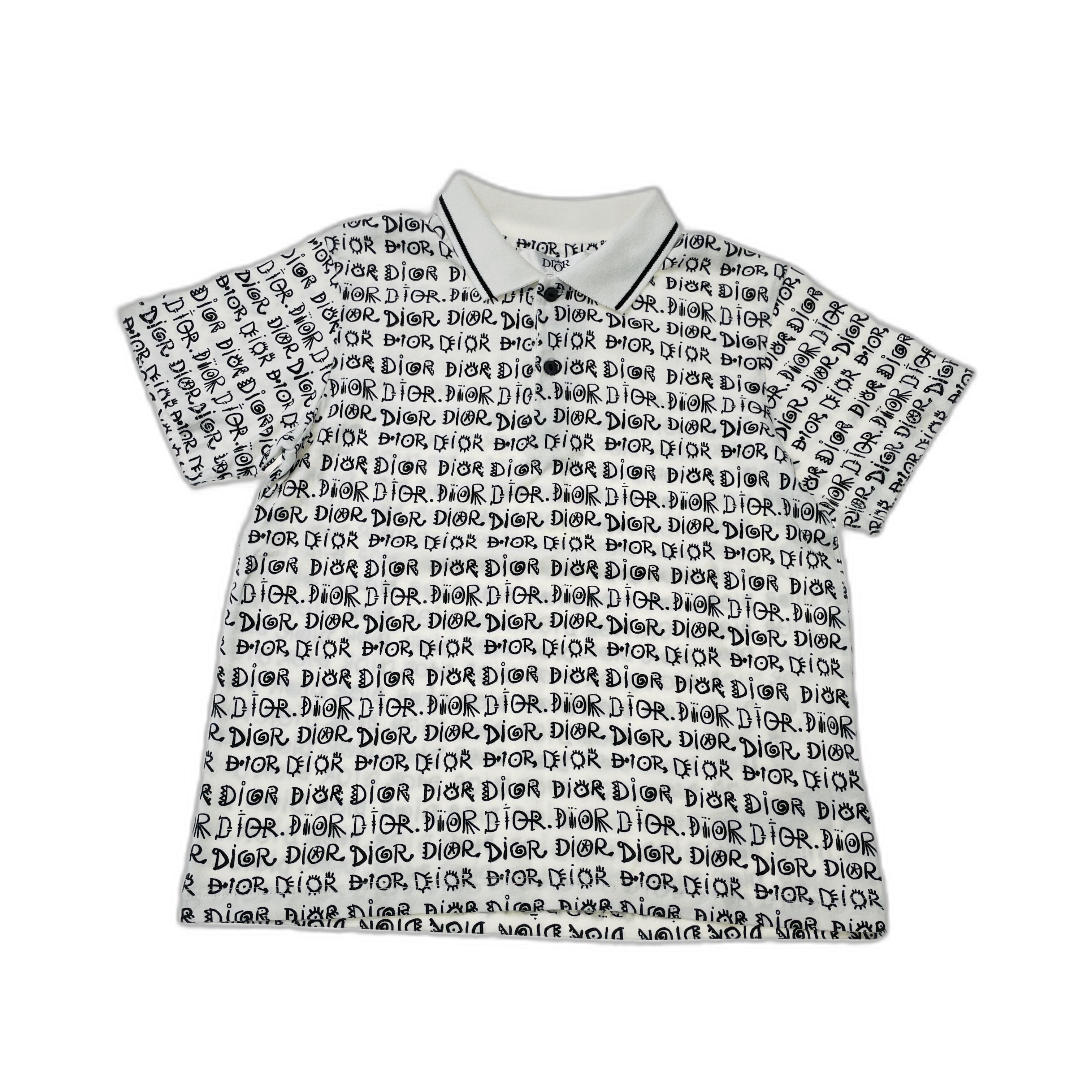 Camiseta polo Christian Dior Branco Genérico - Menino Tamanho 3
