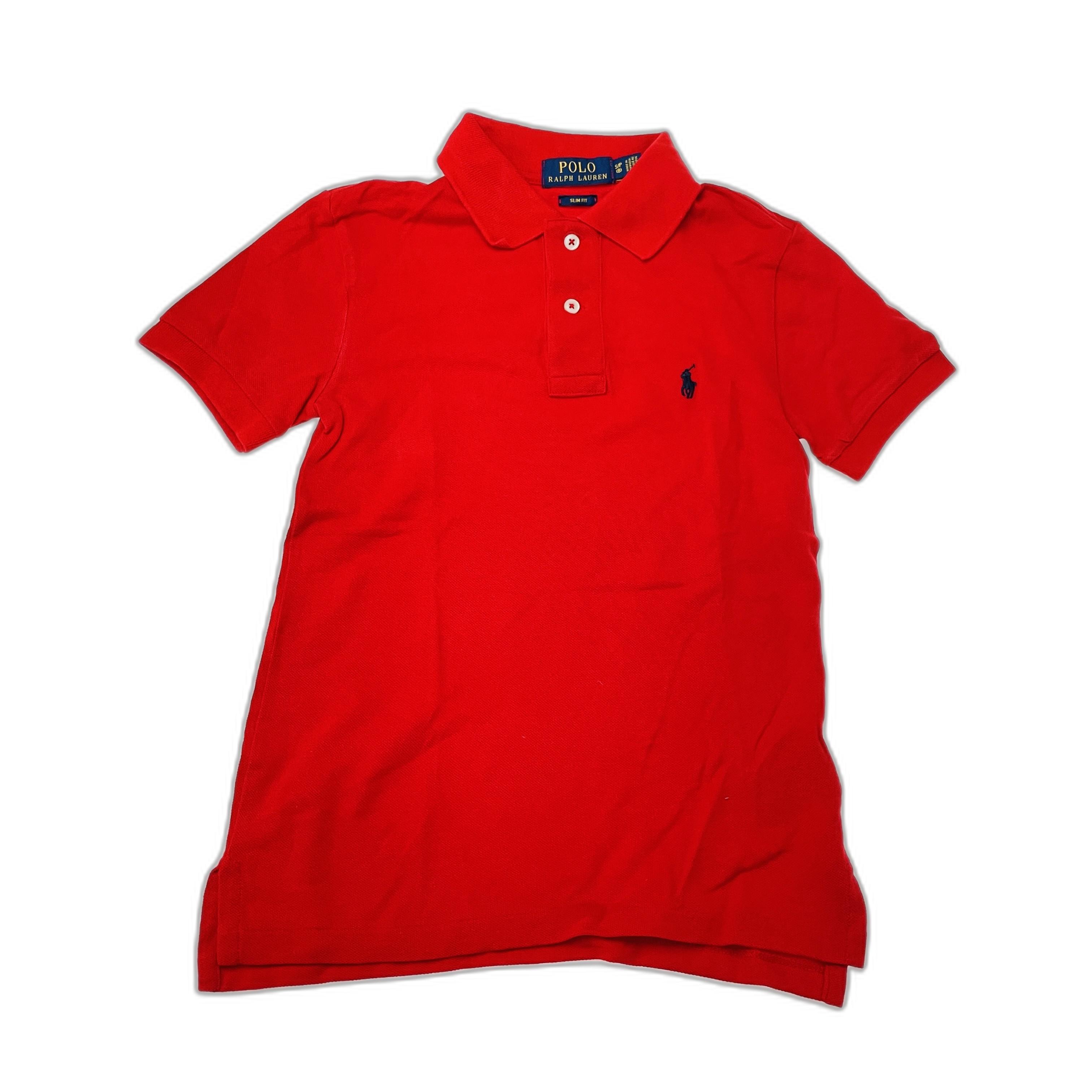 Ralph Lauren 赤 ポロシャツ L MIRAN 短丈 Ralph Lauren 赤 ポロシャツ L MIRAN 短丈 - メルカリ