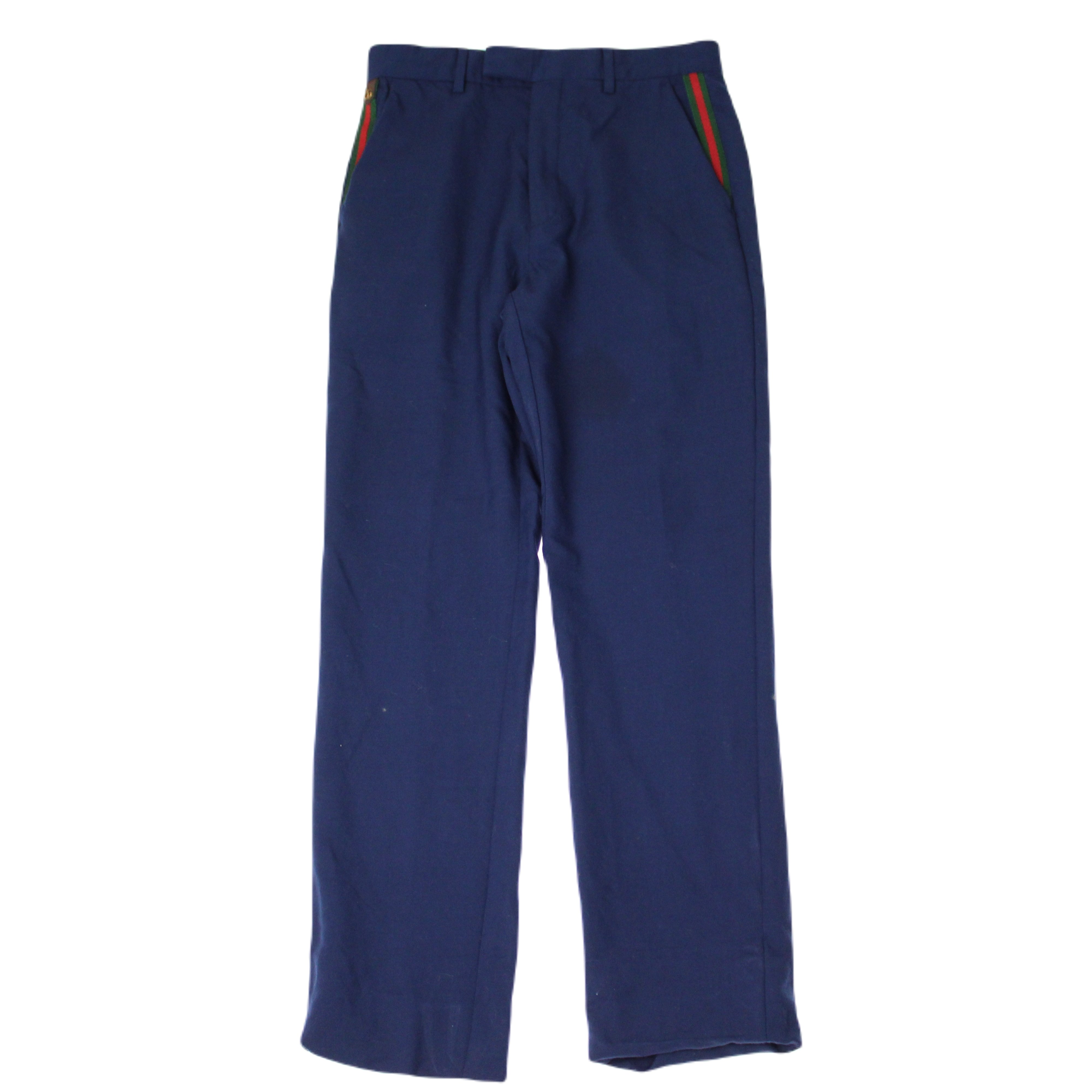 Calça Gucci Azul Marinho - Menino Tamanho 12