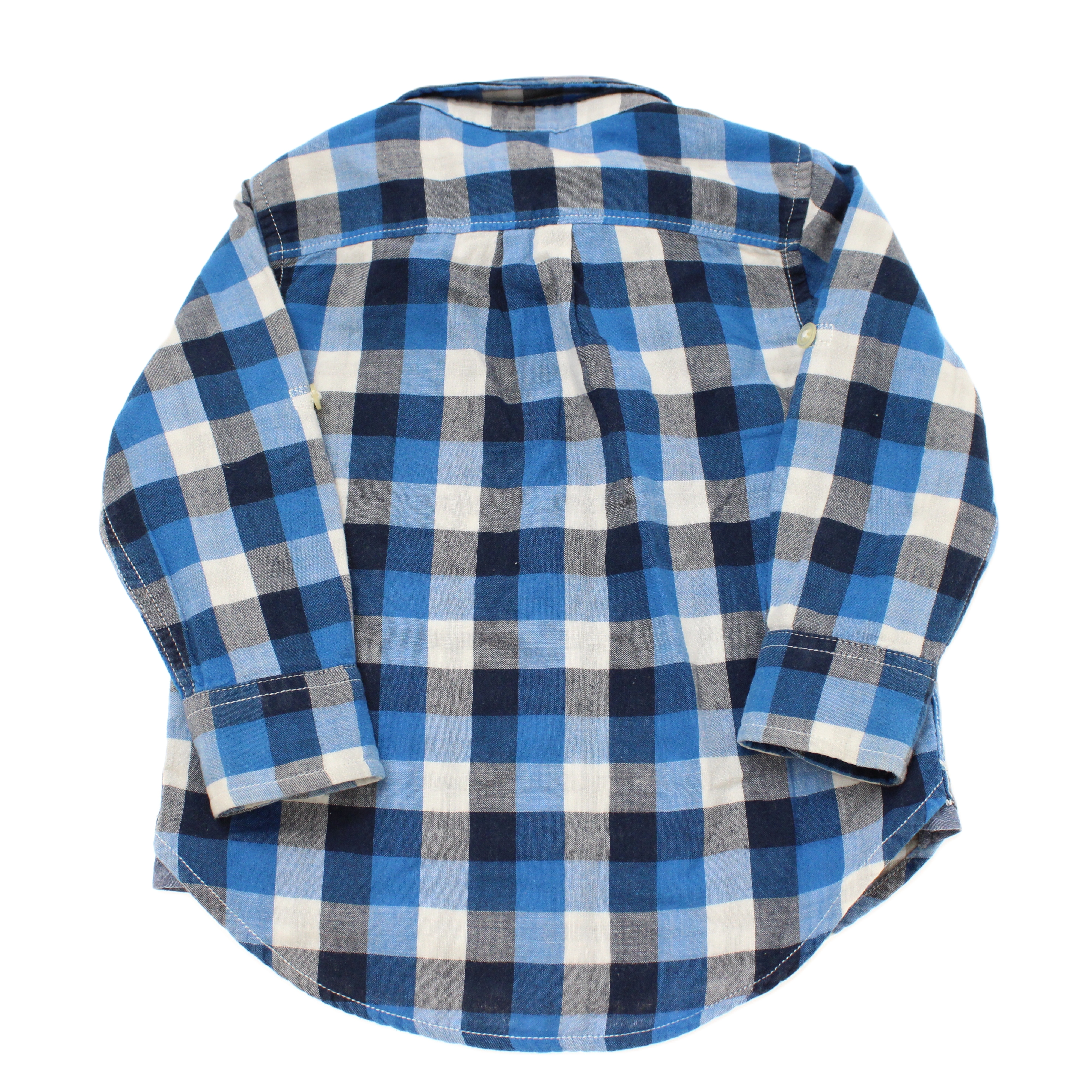Camisa GAP Xadrez Azul - Compre Agora