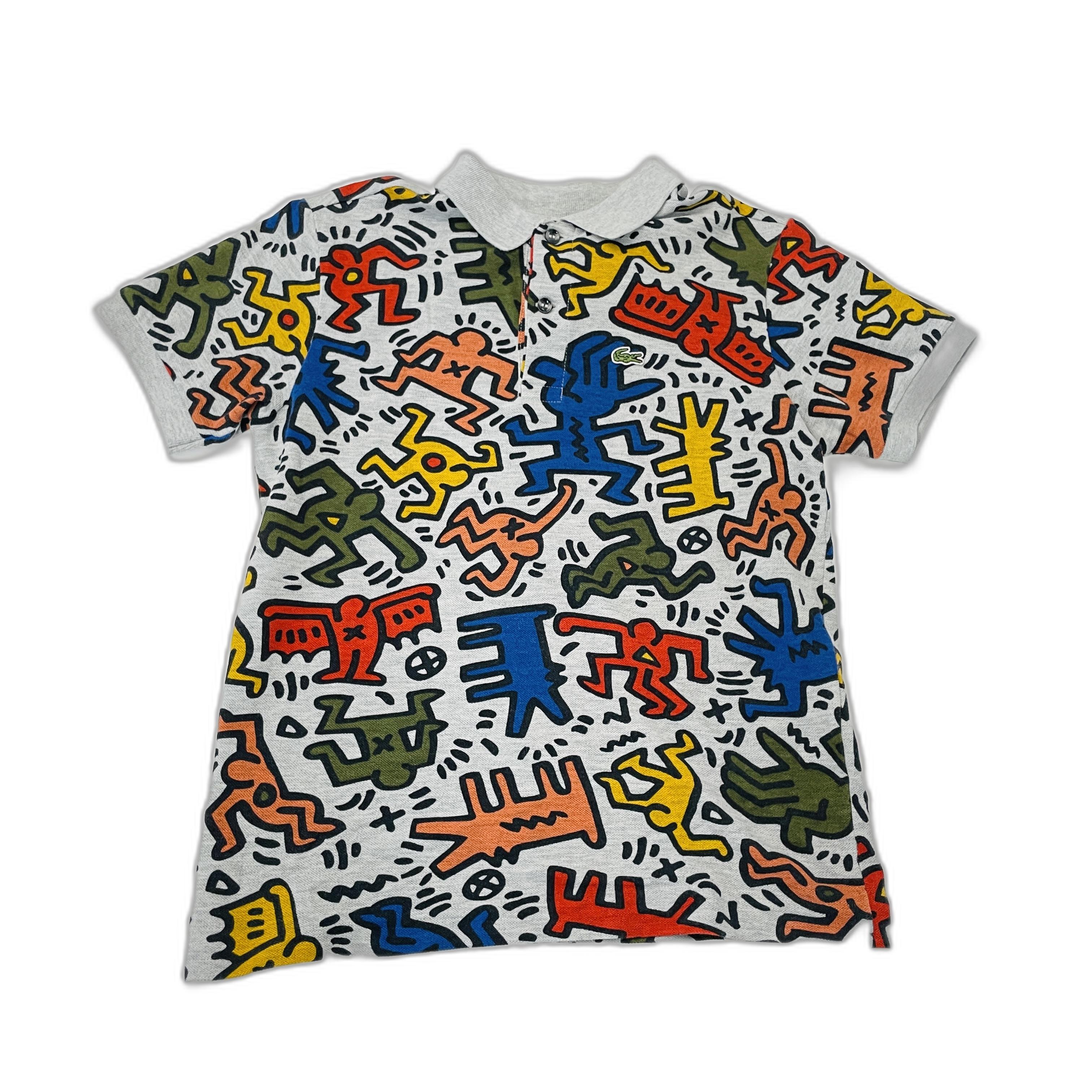 LACOSTE Keith Haring ポロシャツ Sサイズ　日本Mサイズ LACOSTE - LACOSTE ラコステ ×KEITH HARING キース ヘリング 総柄
