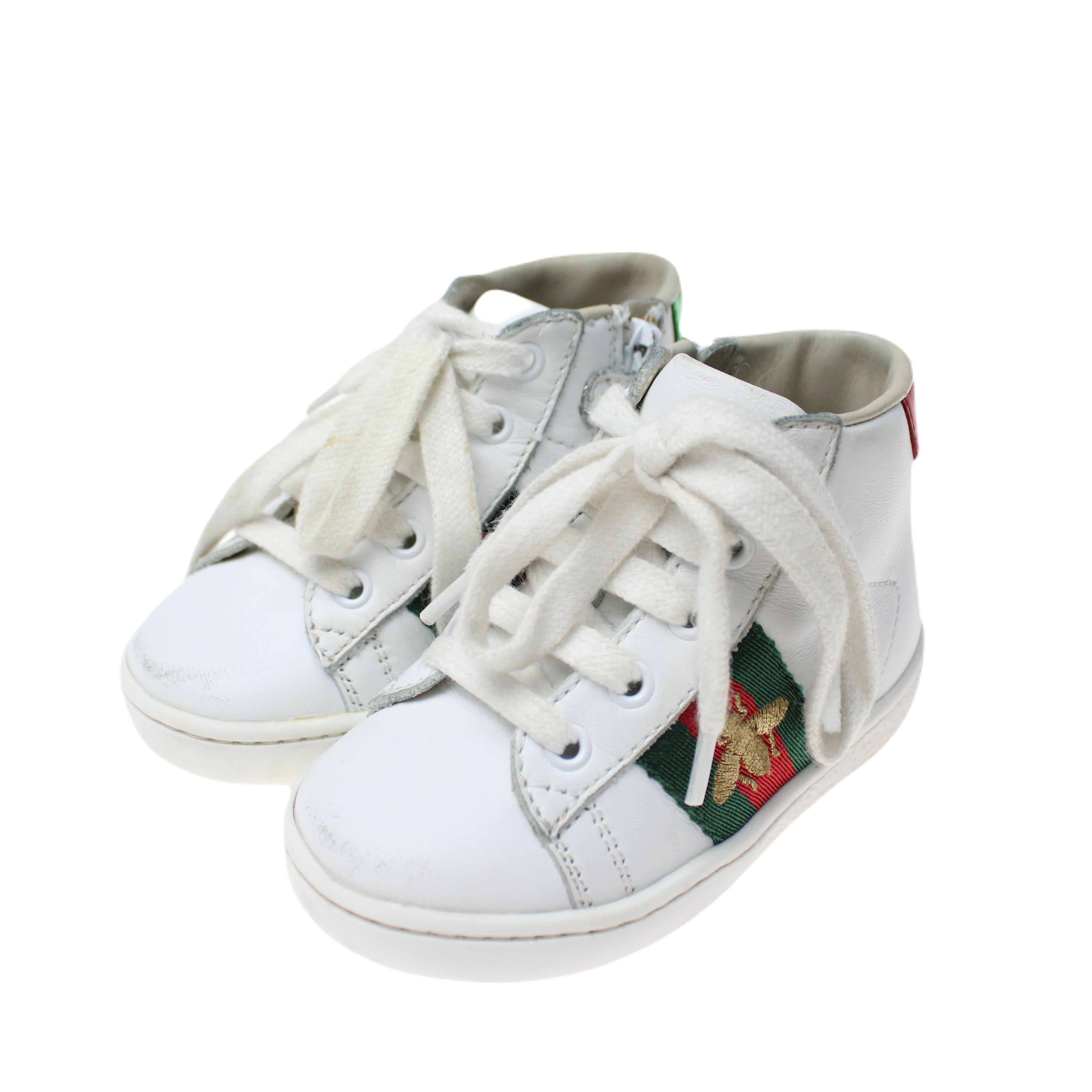 Tênis Gucci Branco Genérico - Bebe menina Tamanho 18