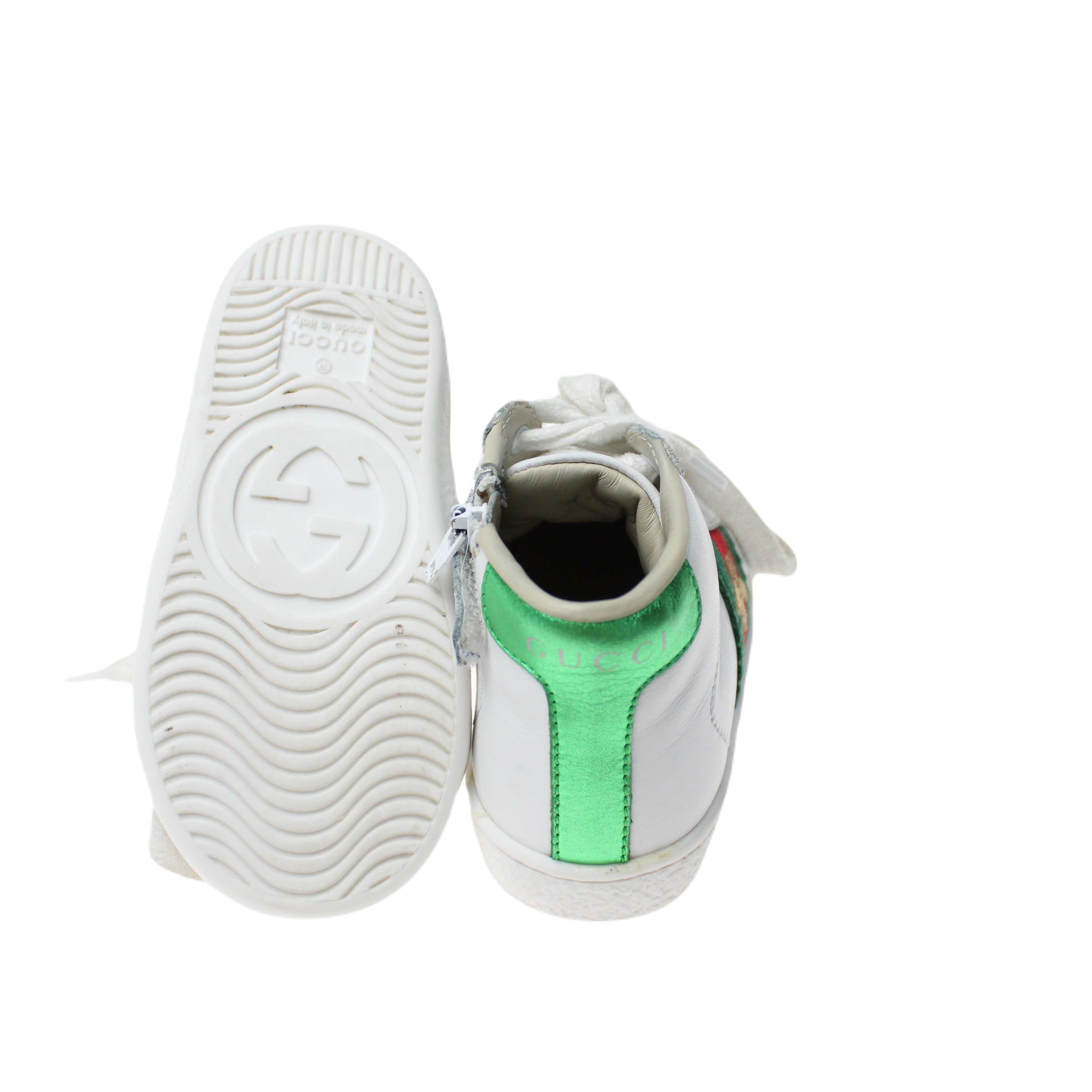 Tênis Gucci Branco Genérico - Bebe menina Tamanho 18